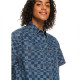 Roxy Γυναικείο πουκάμισο Blue Wave Club Printed Short Sleeve T-Shirt